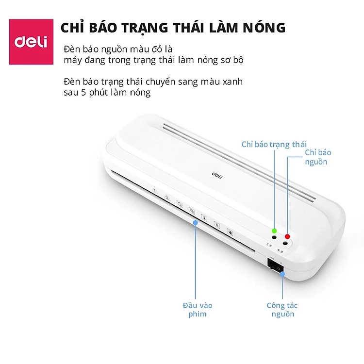 hướng dẫn sử dụng máy ép Deli E2132