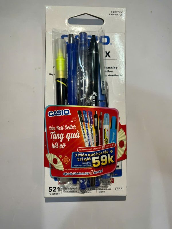 MÁY TÍNH CASIO FX-580VN X Màu Xanh