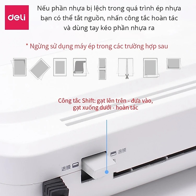 máy ép plastic Deli E2132 có tốt không