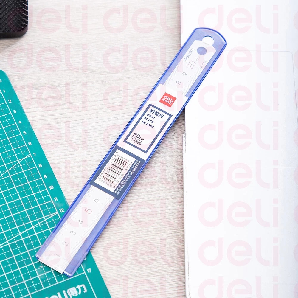 thước kẻ thép không gỉ 20cm 8462