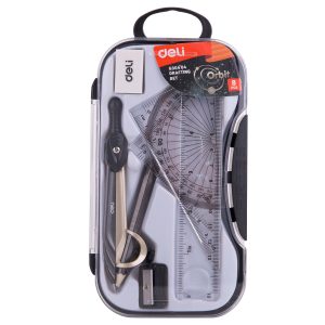 bộ eke compa Deli 30404