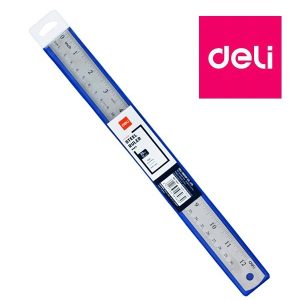 Thước kẻ sắt 30cm Deli 8463