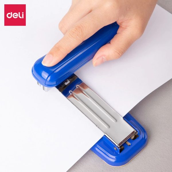 dập ghim xoay chiều A4 Deli 0414