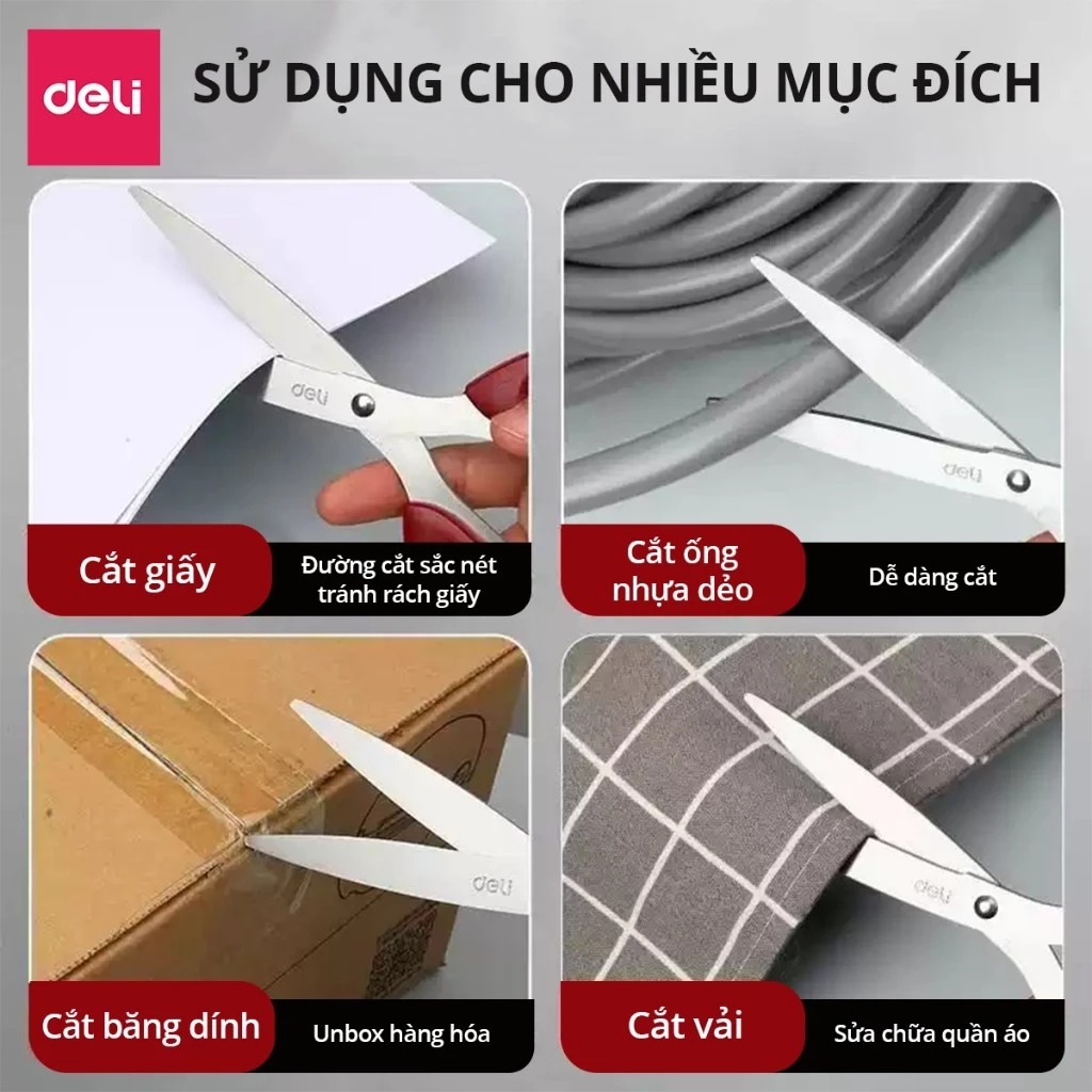 kéo đa năng Deli EM611