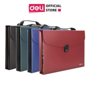 cặp đựng tài liệu 13 ngăn Deli E5557