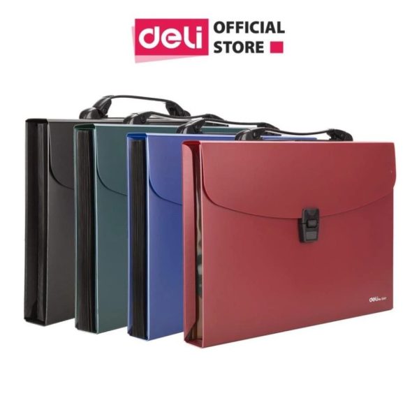 cặp đựng tài liệu 13 ngăn Deli E5557