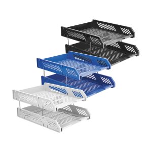 giá tài liệu 2 tầng Deli EZ611