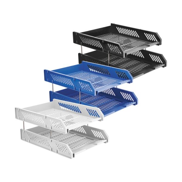 giá tài liệu 2 tầng Deli EZ611