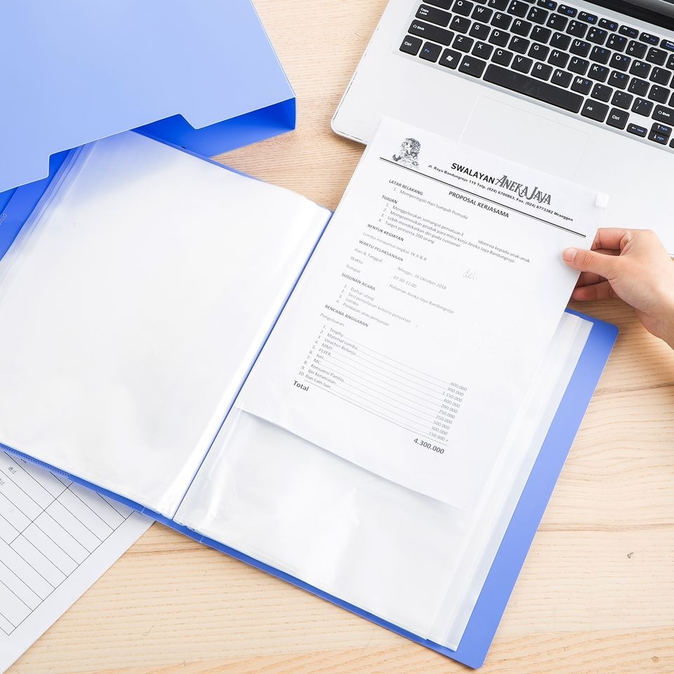 file trình ký khổ A4 100 ngăn E5200