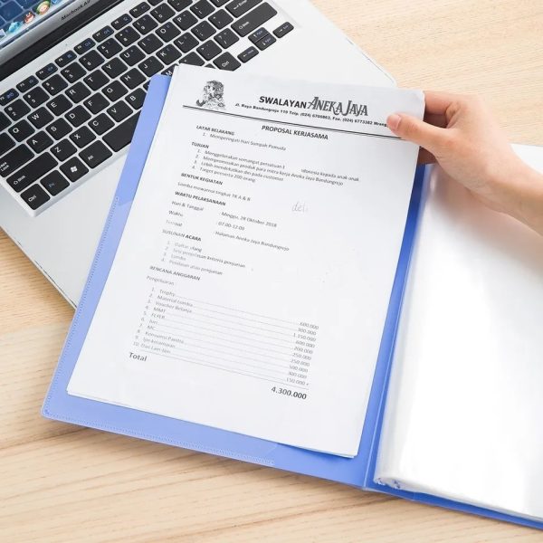 file đựng giấy A4 Deli E5260