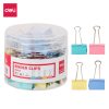 kẹp bướm màu 19mm Deli E8555A