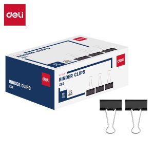 Kẹp đen 41mm Deli EZ62