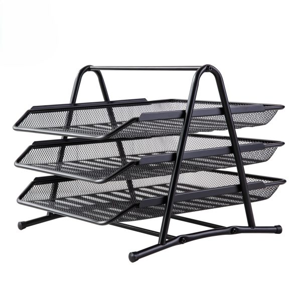 Khay 3 tầng sắt Deli E9181
