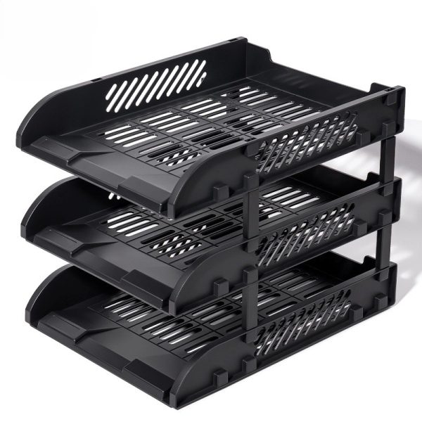 khay đựng hồ sơ 3 tầng bằng nhựa E9213