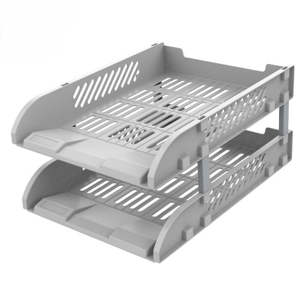 kệ đựng hồ sơ 2 tầng Deli E9212