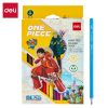Bút chì màu 18 màu Deli EC101-18