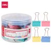 kẹp bướm màu 32mm Deli E8553A