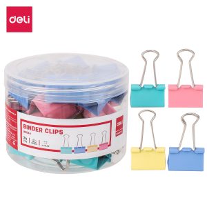 kẹp bướm màu 32mm Deli E8553A