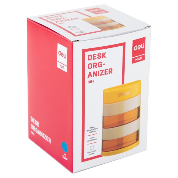 hộp đựng văn phòng phẩm Deli E904