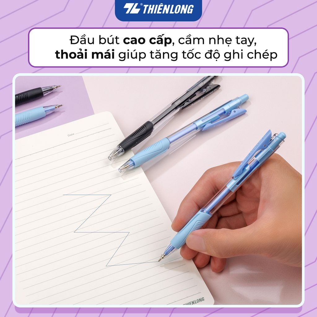 Bút gel 0.5mm Thiên Long GELB-023