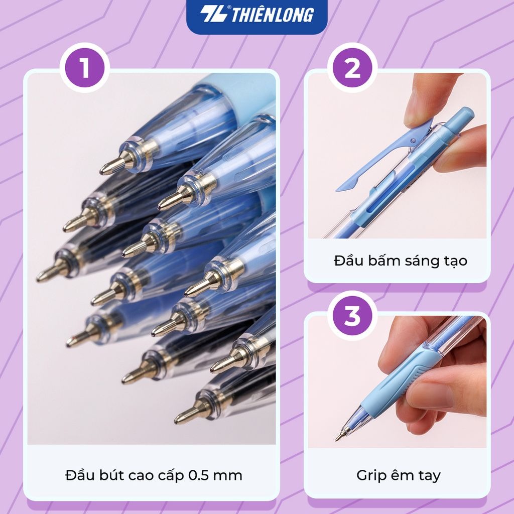 Bút gel cao cấp Thiên Long GELB-023