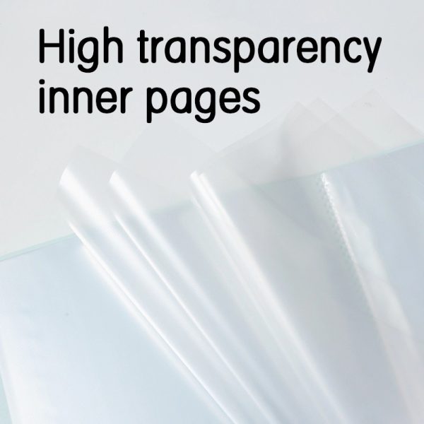 file nhựa PP 40 lá màu pastel Deli EF920