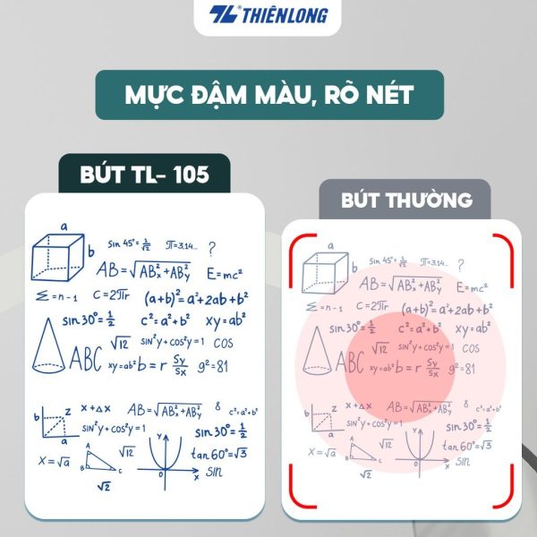 bút bi Thiên Long màu pastel TL-105