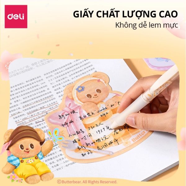 sticky notes Deli ButterBear HY245