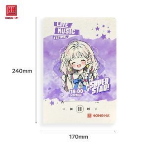 Vở kẻ ngang 200 trang Hồng Hà 1696