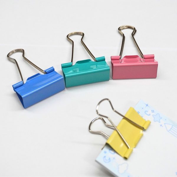 Kẹp giấy màu 51mm Snowhite QK-51M