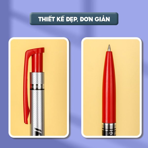 Bút bi Flexoffice FO-024 cho học sinh sinh viên