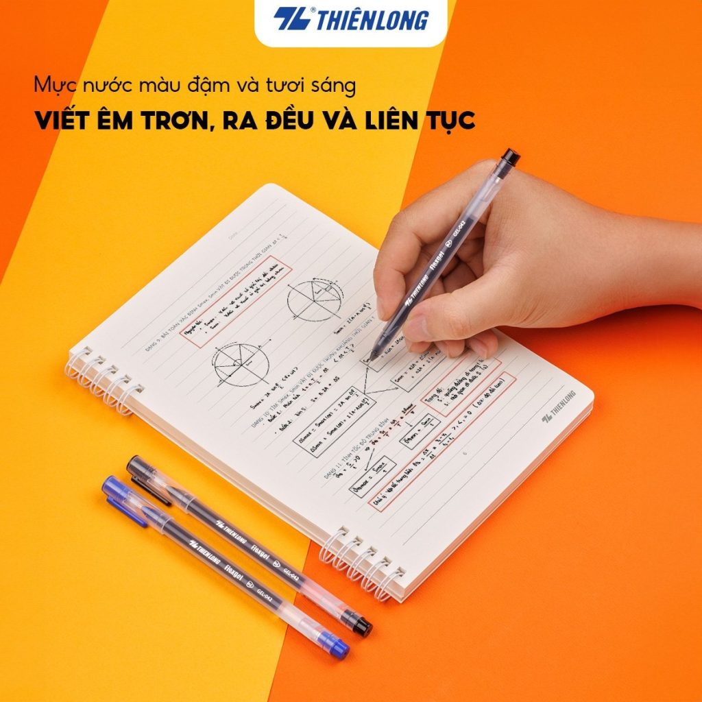 Bút gel Thiên Long dùng cho học sinh, sinh viên, nhân viên văn phòng GEL-042