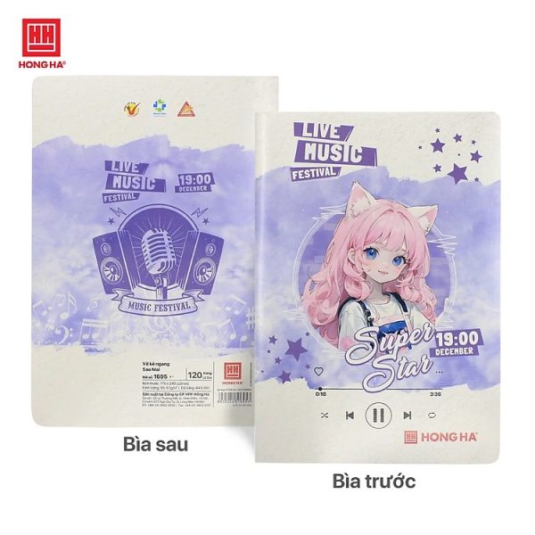 vở 120 trang Hồng Hà 1695