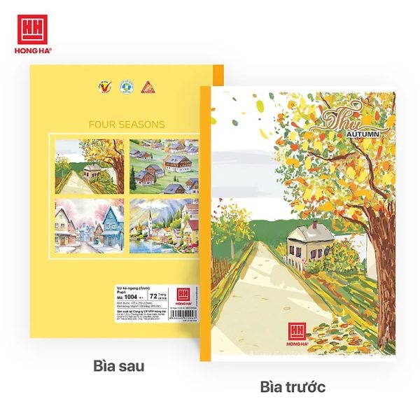 vở Bốn Mùa Hồng Hà 1004