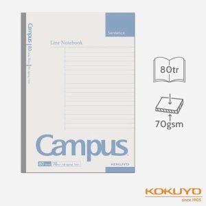 vở Campus kẻ ngang 7mm Basic