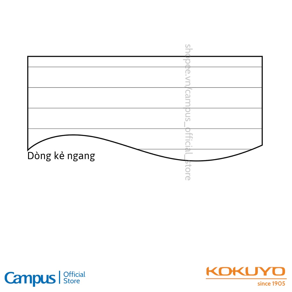 Vở học sinh Doraemon Campus kẻ ngang