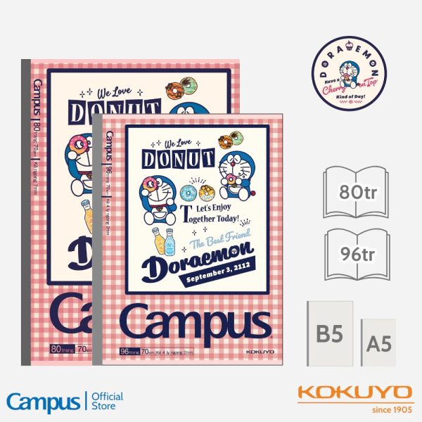 Vở Campus B5 Doraemon