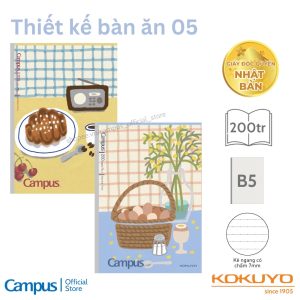 Vở Campus 200 trang B5 cao cấp