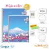Vở Campus Mount Fuji 4 mùa 80 trang
