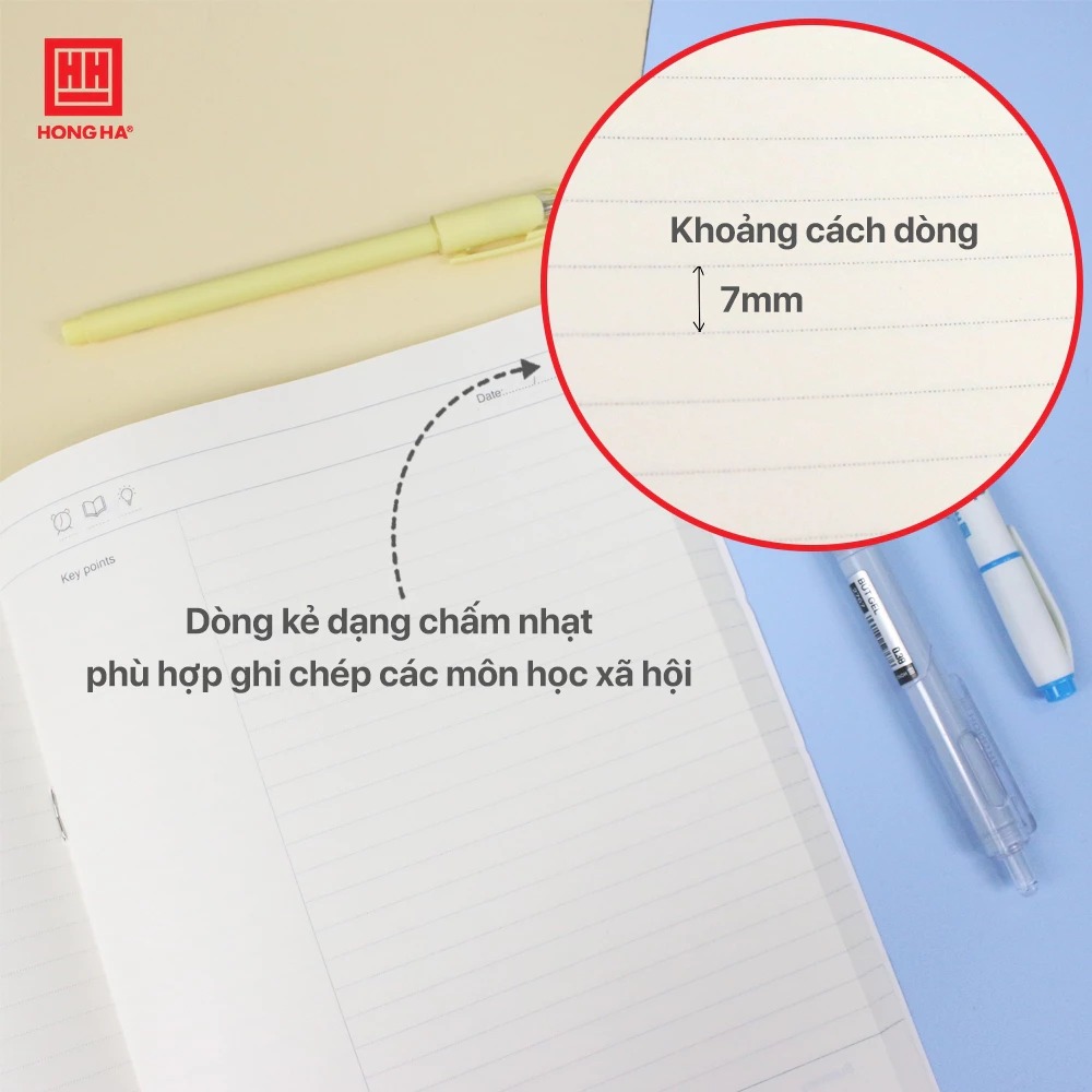 Vở ghi chép môn Văn Sử Địa 1471