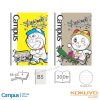vở kẻ ngang có chấm Doraemon Graffiti