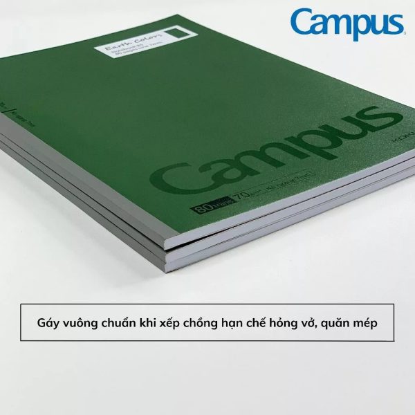 vở Campus Kokuyo Earth Colors