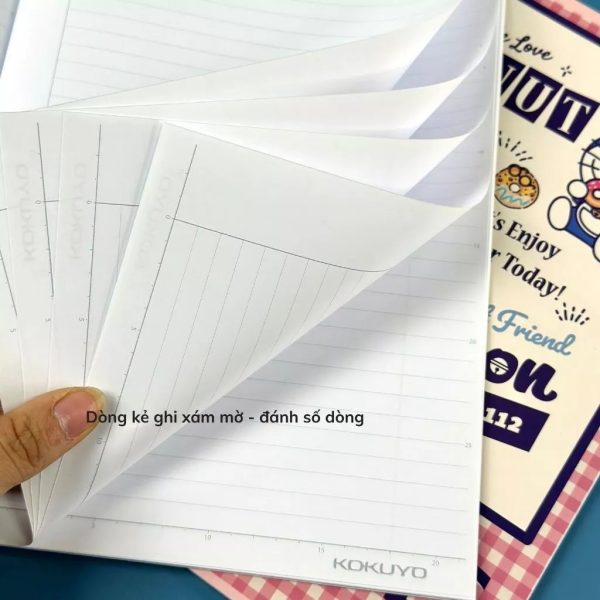 Vở ghi chép Doraemon Campus