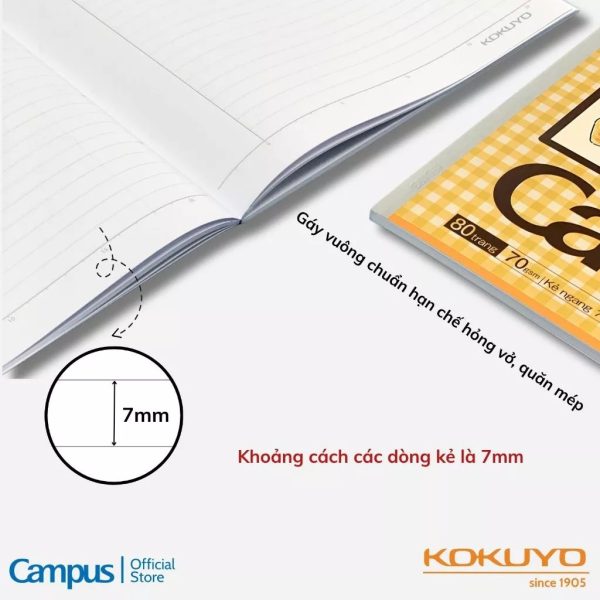 Vở Doraemon Campus dễ thương, bền đẹp