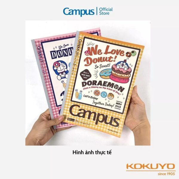 Vở kẻ ngang Doraemon Campus