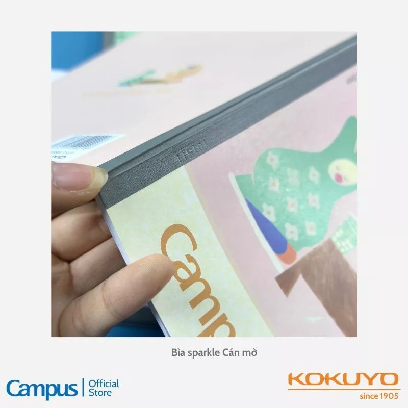 Vở Campus Land of Too-Shy 80 trang có chấm