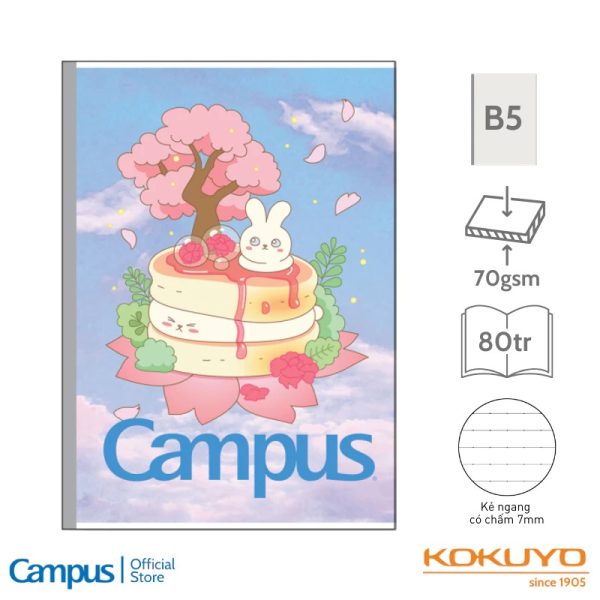 vở Campus 80 trang Kawaii