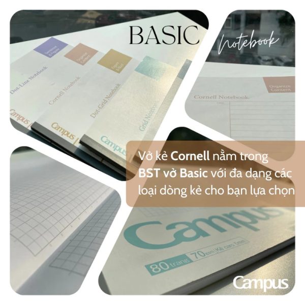 Vở học sinh Cornell Campus basic