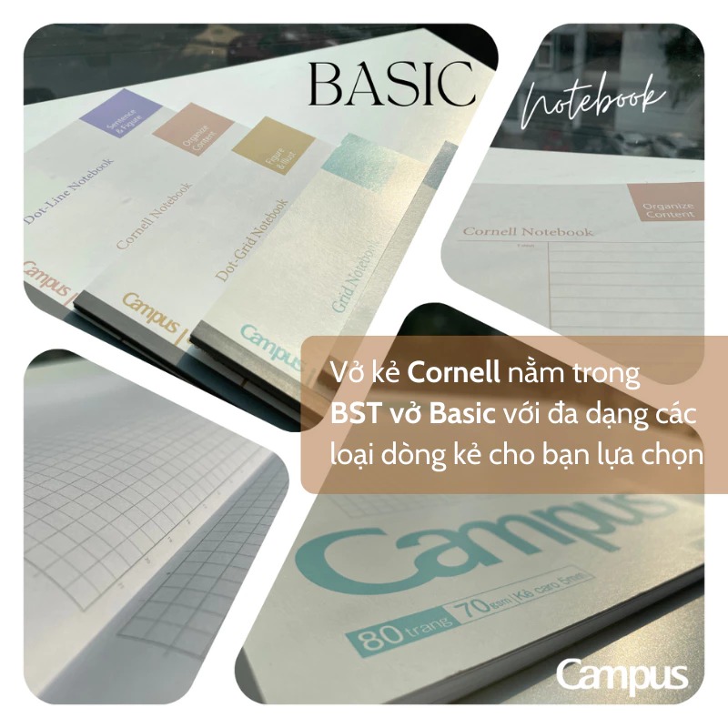 Vở học sinh Cornell Campus basic