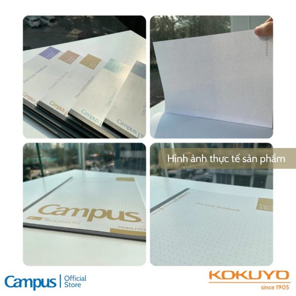 Vở 80 trang Campus Dot Grid